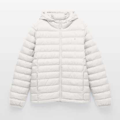 LIGHTWEIGHT Männer Pufferjacke von Stanley/Stella - personalisierbar - Gebrochenes Weiß
