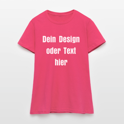 Frauen T-Shirt - personalisierbare Vorder- und Rückseite - Azalea