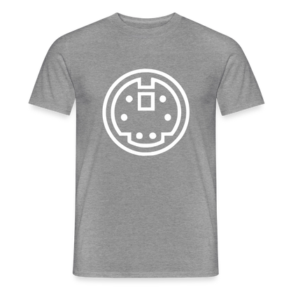 "PS/2" Motiv-T-Shirt für Männer, Farbe Graphit meliert