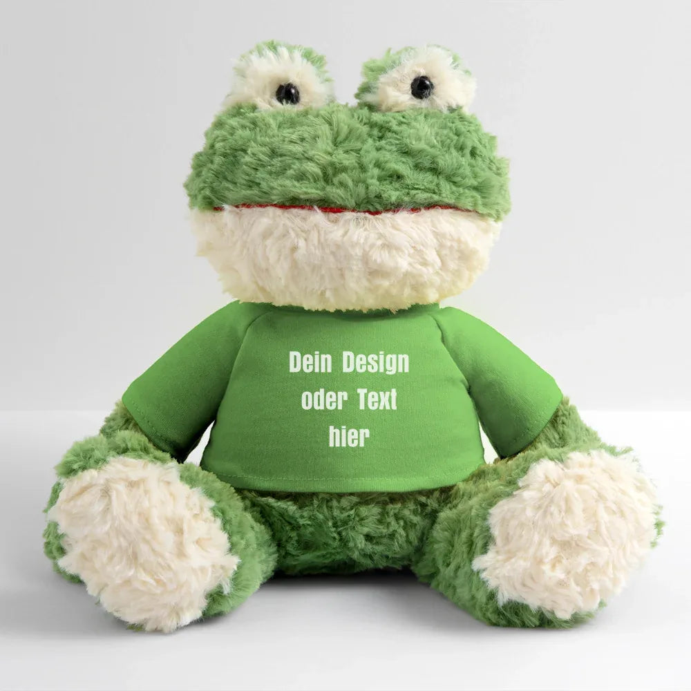 MiniFeet® Frosch Torge - personalisierbar - Hellgrün