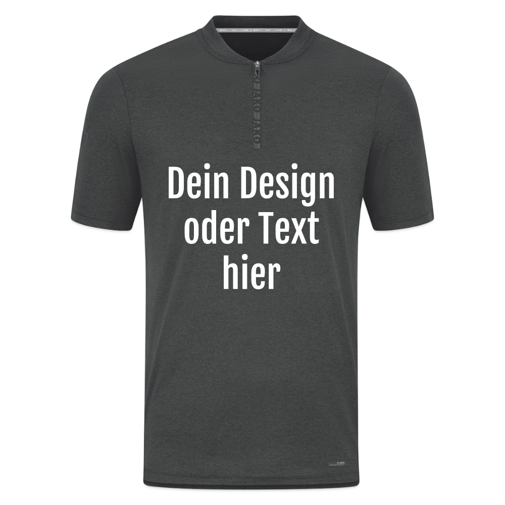 JAKO Männer Poloshirt Pro Casual - personalisierbar - Graphite