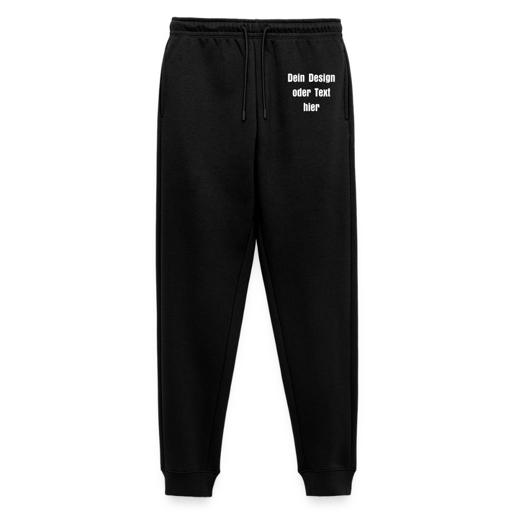 Männer Premium Bio Jogginghose - personalisierbar - Schwarz