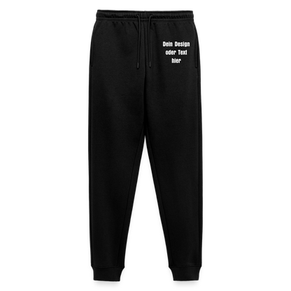 Männer Premium Bio Jogginghose - personalisierbar - Schwarz