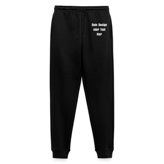 Männer Premium Bio Jogginghose - personalisierbar - Schwarz