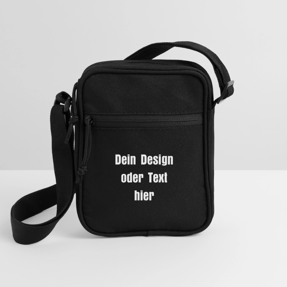 Crossbody Bag / Umhängetasche - personalisierbar - Schwarz