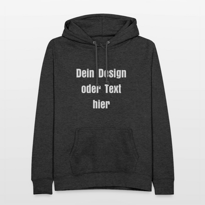 Frauen Hoodie - personalisierbare Vorder- und Rückseite - Anthrazit