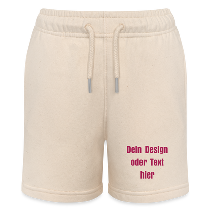 Stanley/Stella Teenager Bio-Joggingshorts MINI BOLTER - personalisierbar - Natur