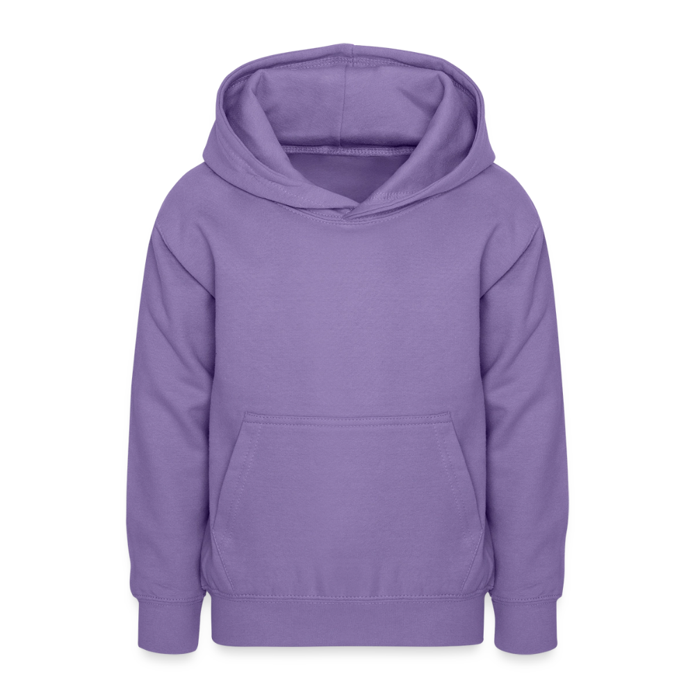 Teenager Hoodie - personalisierbare Vorder- und Rückseite - Lavendel