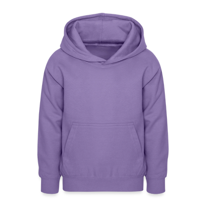 Teenager Hoodie - personalisierbare Vorder- und Rückseite - Lavendel