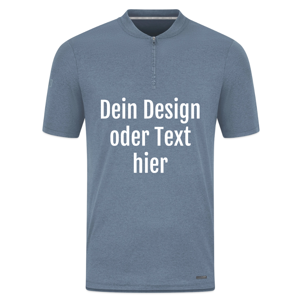 JAKO Männer Poloshirt Pro Casual - personalisierbar - Blaugrau