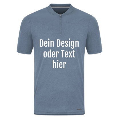 JAKO Männer Poloshirt Pro Casual - personalisierbar - Blaugrau