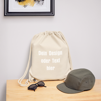 Stanley/Stella recycelter Gym Bag - personalisierbar - Naturweiß