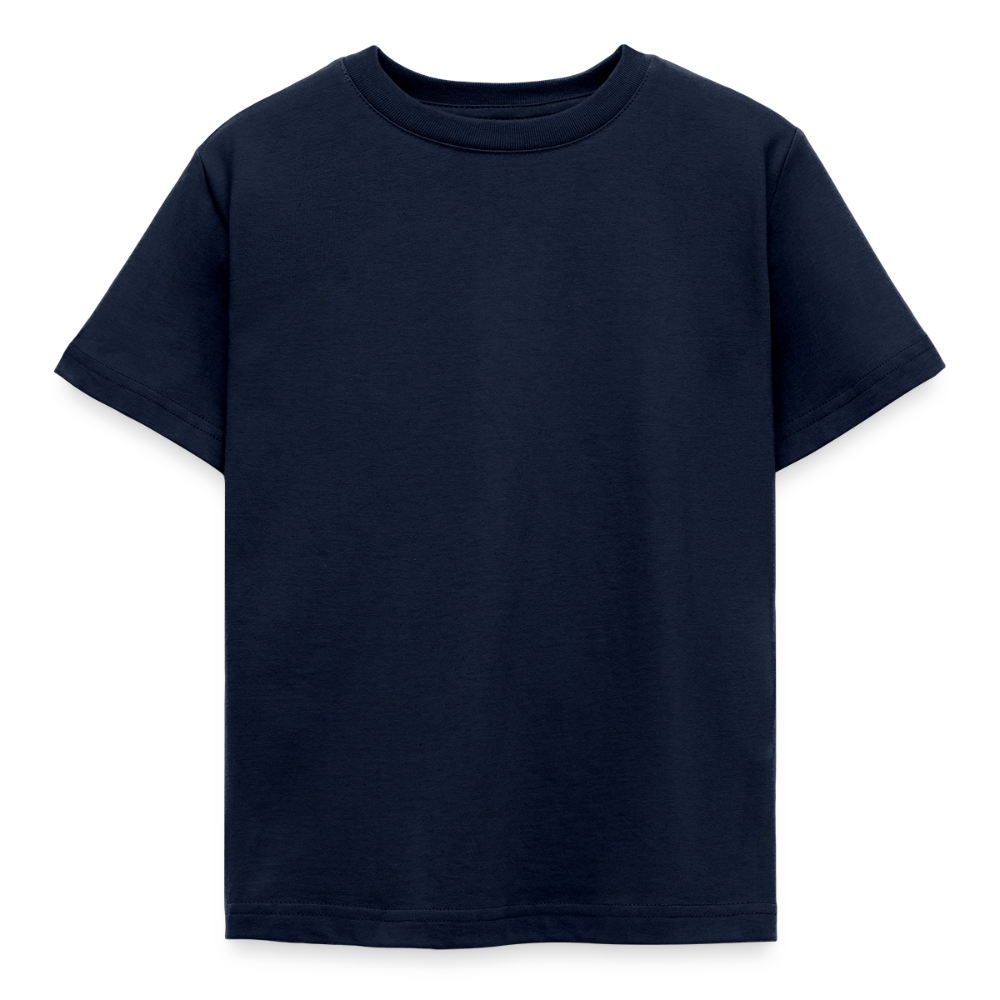 Kinder T-Shirt - personalisierbare Vorder- und Rückseite - Navy