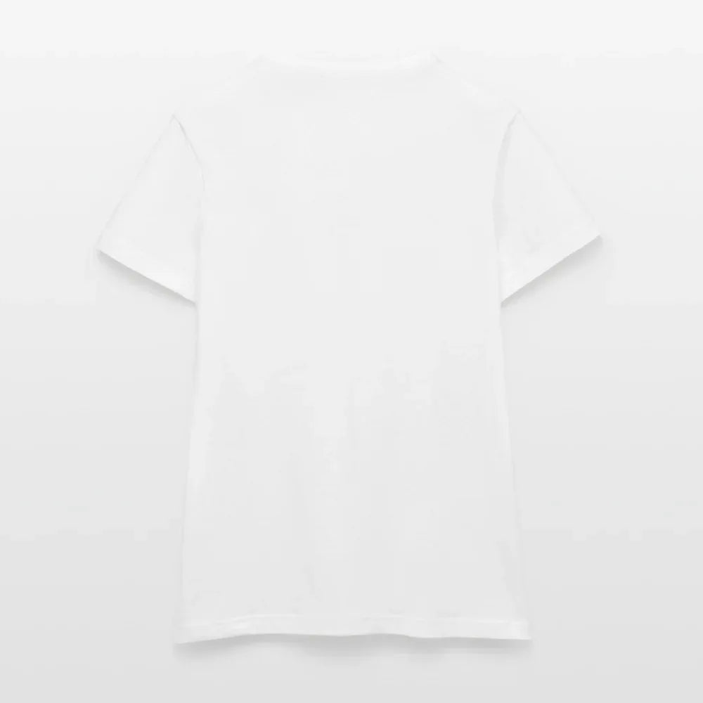 Frauen T-Shirt - personalisierbare Vorder- und Rückseite - Weiß