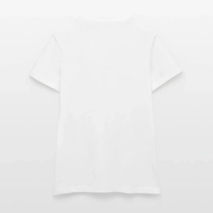 Frauen T-Shirt - personalisierbare Vorder- und Rückseite - Weiß