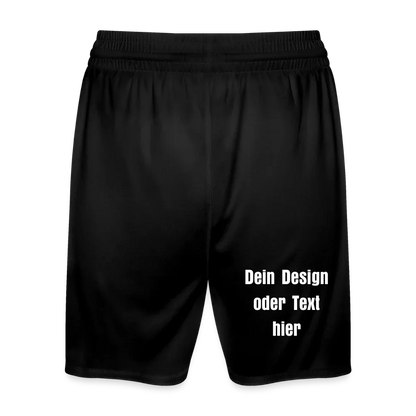 JAKO Kinder Sporthose Manchester 2.0 - personalisierbar - Schwarz