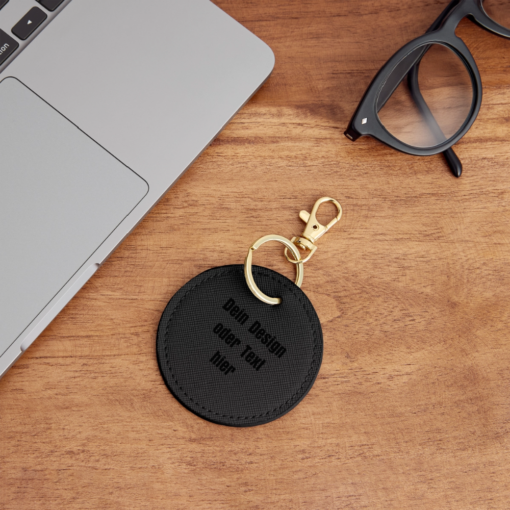BOUTIQUE Schlüsselanhänger - personalisierbar - Schwarz