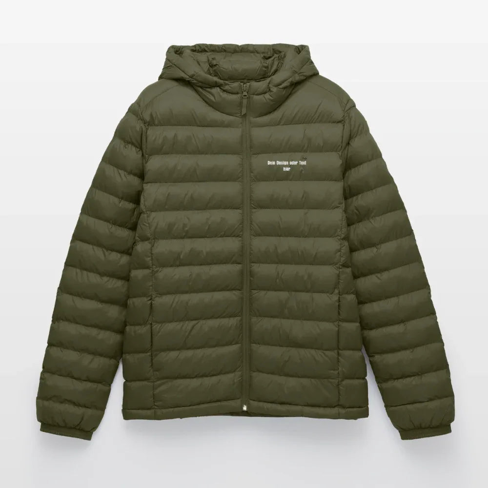 LIGHTWEIGHT Männer Pufferjacke von Stanley/Stella - personalisierbar - Khaki