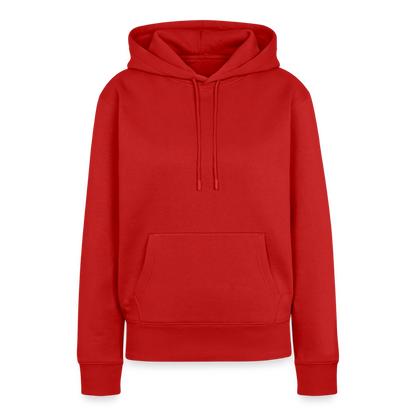 Frauen Premium Hoodie - personalisierbare Vorder- und Rückseite - Rot