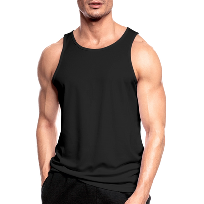 Funktionelles Männer Tank Top atmungsaktiv - personalisierbar - Schwarz