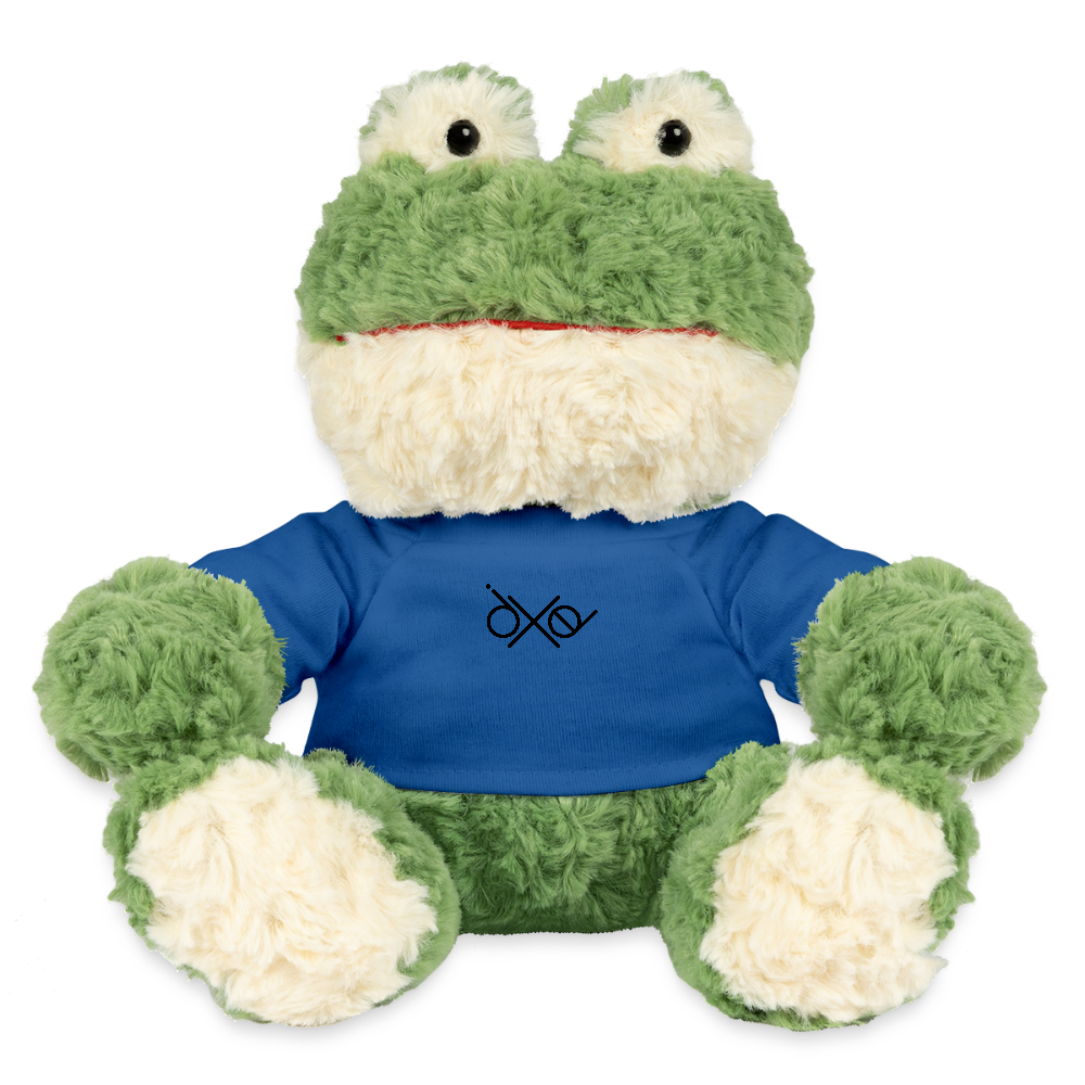 MiniFeet® Frosch Torge - personalisierbar - Königsblau