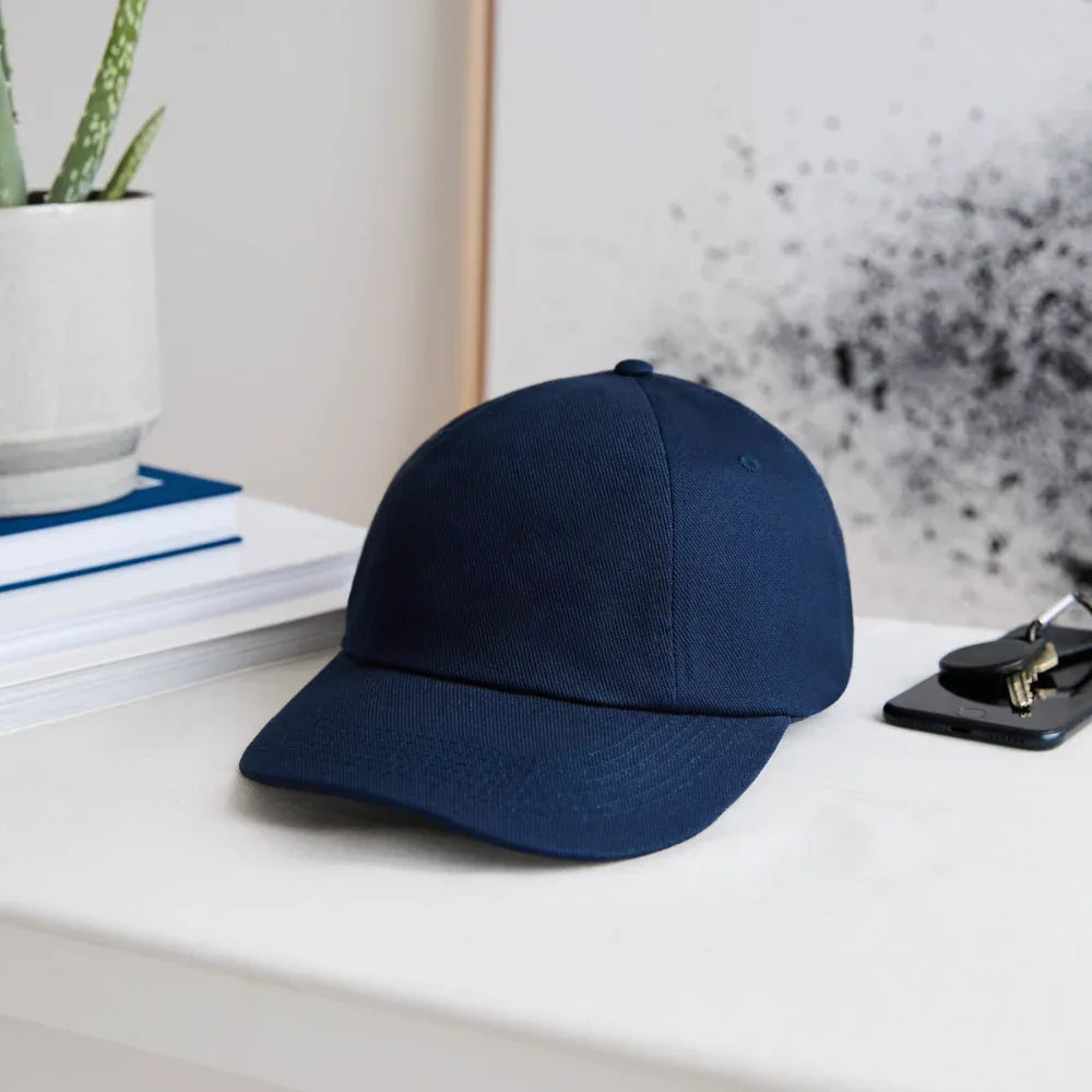 Baseballkappe - personalisierbar - Blau/Blau
