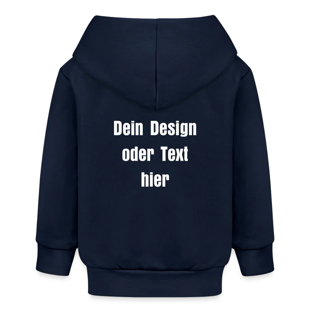 Stanley/Stella Bio Zip Hoodie BABY CONNECTOR - personalisierbar - Navy