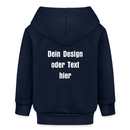 Stanley/Stella Bio Zip Hoodie BABY CONNECTOR - personalisierbar - Navy
