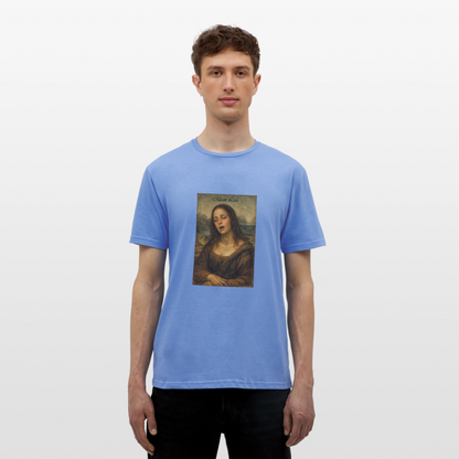 "Moan Lisa" Männer T-Shirt - Carolina Blue