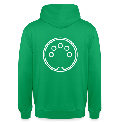 "DIN 41524" Motiv-Hoodie unisex, Farbe Kelly Green