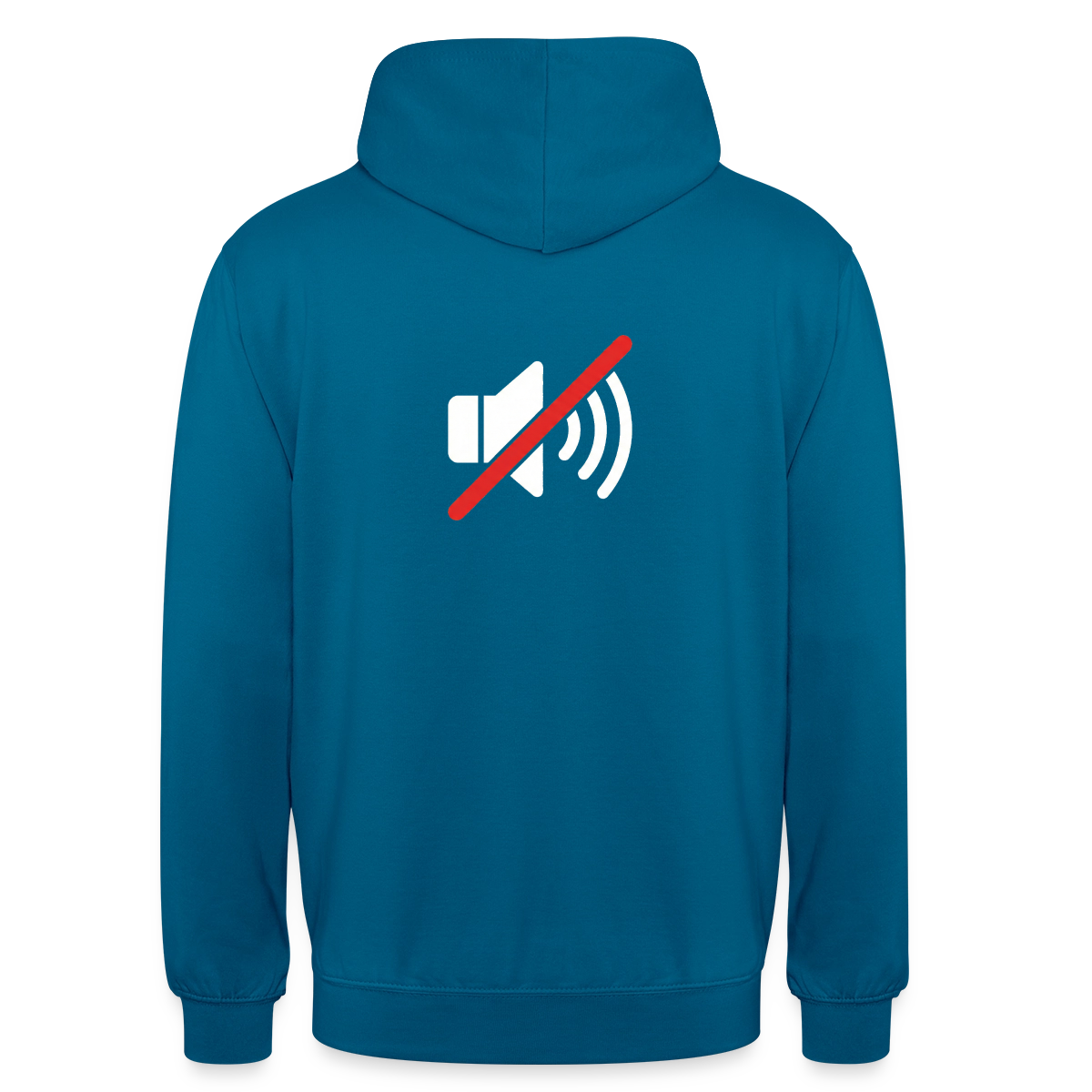 "You're on mute. Signal-Motiv" Motiv-Hoodie unisex, Farbe Tiefseeblau