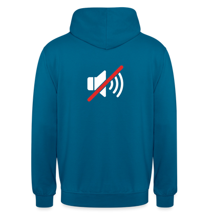 "You're on mute. Signal-Motiv" Motiv-Hoodie unisex, Farbe Tiefseeblau