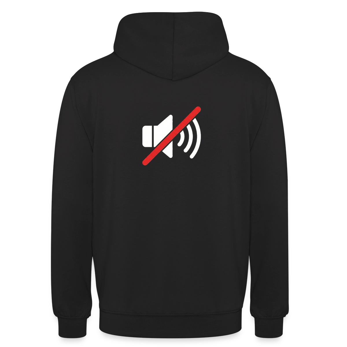 "You're on mute. Signal-Motiv" Motiv-Hoodie unisex, Farbe Schwarz