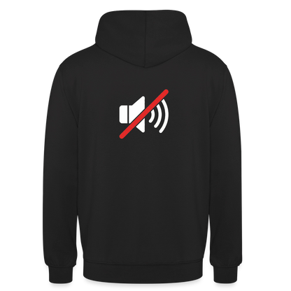 "You're on mute. Signal-Motiv" Motiv-Hoodie unisex, Farbe Schwarz