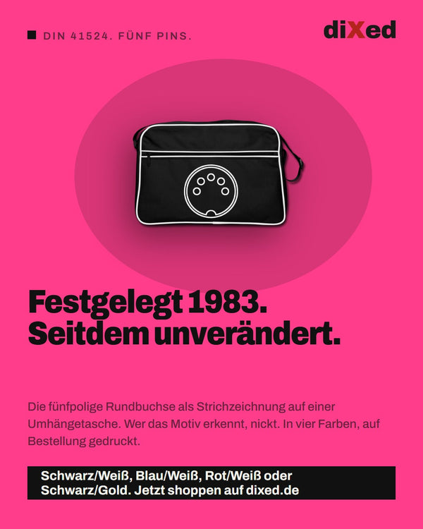 Instagram-Beitrag von diXed: Weißt du noch, was DIN 41524 bedeutet?