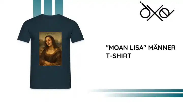 "Moan Lisa" M&auml;nner T-Shirt by@Outfy
