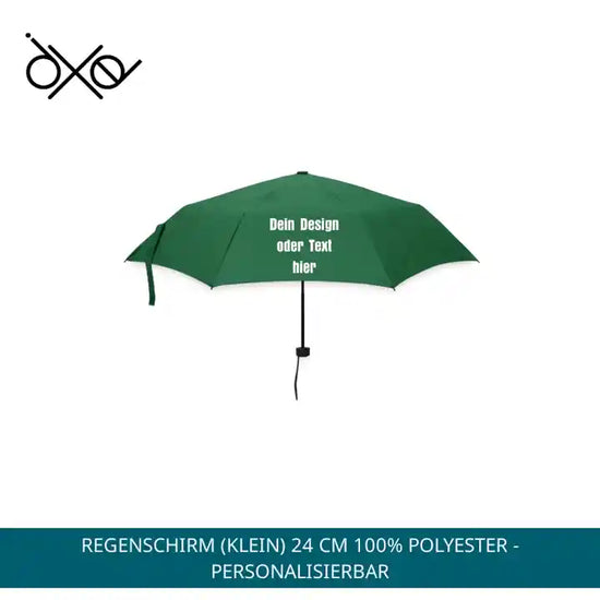 Regenschirm (klein) 24 cm 100% Polyester - personalisierbar by@Outfy