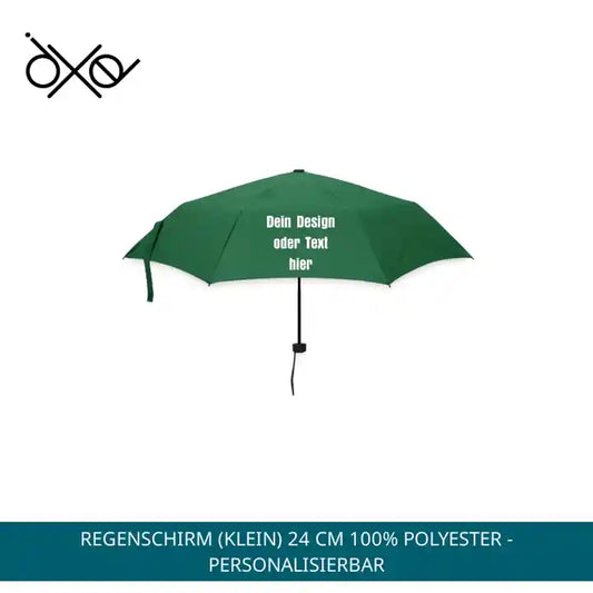 Regenschirm (klein) 24 cm 100% Polyester - personalisierbar by@Outfy
