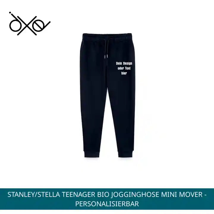 Stanley/Stella Teenager Bio Jogginghose Mini Mover - personalisierbar by@Outfy