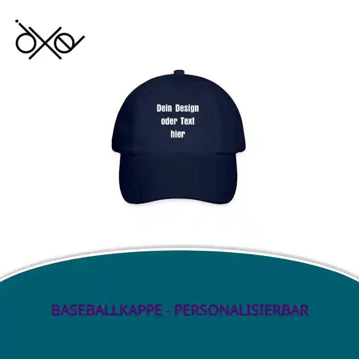 Baseballkappe - personalisierbar by@Outfy