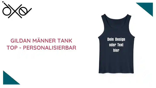 Gildan M&auml;nner Tank Top - personalisierbar by@Outfy