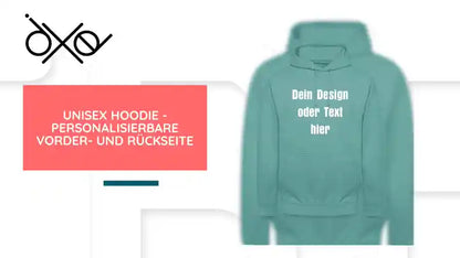 Unisex Hoodie - personalisierbare Vorder- und R&uuml;ckseite by@Outfy