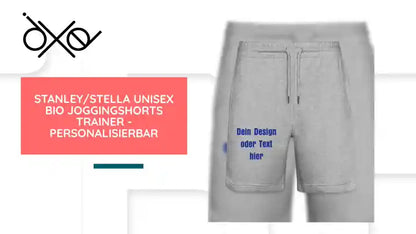 Stanley/Stella Unisex Bio Joggingshorts Trainer - personalisierbar by@Outfy