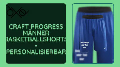 CRAFT Progress M&auml;nner Basketballshorts - personalisierbar by@Outfy