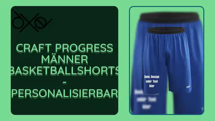 CRAFT Progress M&auml;nner Basketballshorts - personalisierbar by@Outfy