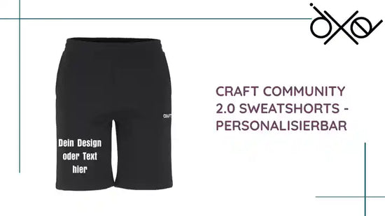 CRAFT Community 2.0 Sweatshorts - personalisierbar by@Outfy