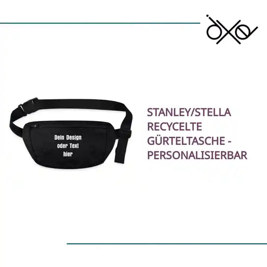 Stanley/Stella recycelte G&uuml;rteltasche - personalisierbar by@Outfy