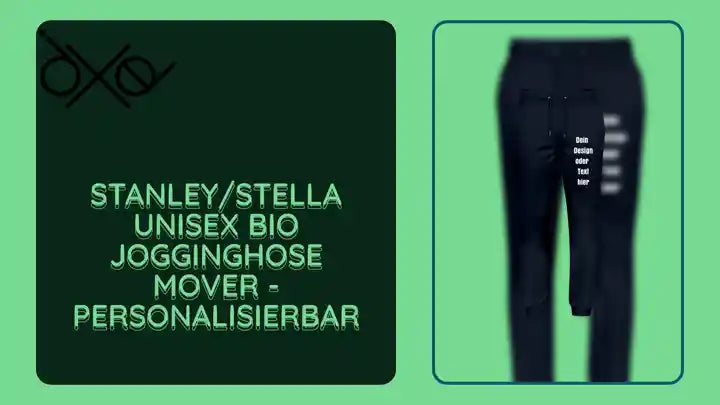 Stanley/Stella Unisex Bio Jogginghose Mover - personalisierbar by@Outfy