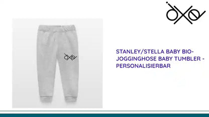 Stanley/Stella Baby Bio-Jogginghose Baby Tumbler - personalisierbar by@Outfy