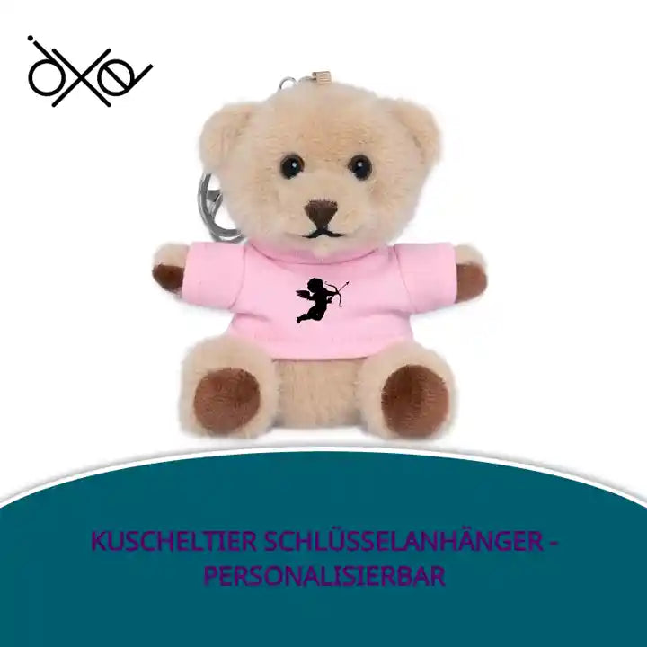 Kuscheltier Schl&uuml;sselanh&auml;nger - personalisierbar by@Outfy